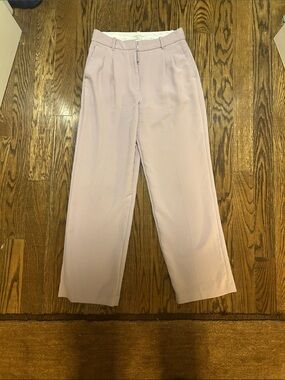 Aritzia Wilfred Light Lavender Effortless Pants